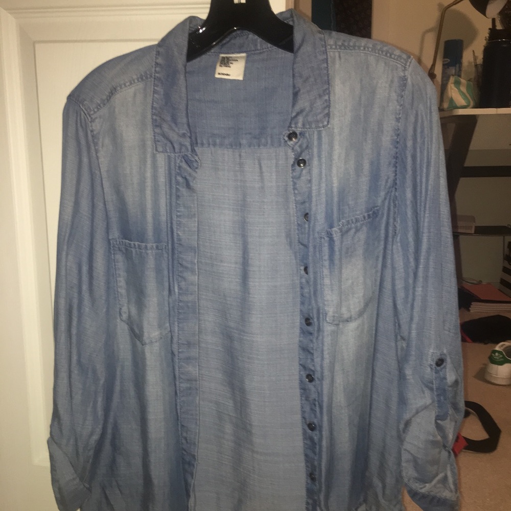 Denim Button down